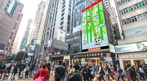 共舞共醉共擁抱 香港led玩轉創(chuàng)意